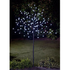Lampa Ogrodowa Drzewko Kwitnącej Wiśni z 128 Diodami LED - 6