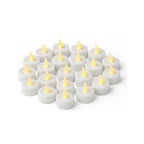 Świeczki Tealight LED z Migającym Płomieniem, Zestaw 24 Sztuk - 2