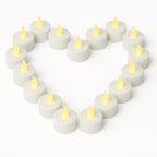 Świeczki Tealight LED z Migającym Płomieniem, Zestaw 24 Sztuk - 3
