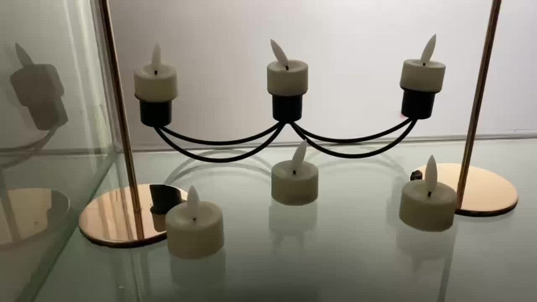 Świeczki Tealight LED z Migającym Płomieniem i Pilotem - 11