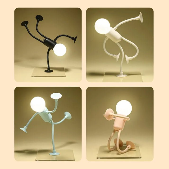 Lampka Nocna LED Figurka z Giętkimi Kończynami - 5