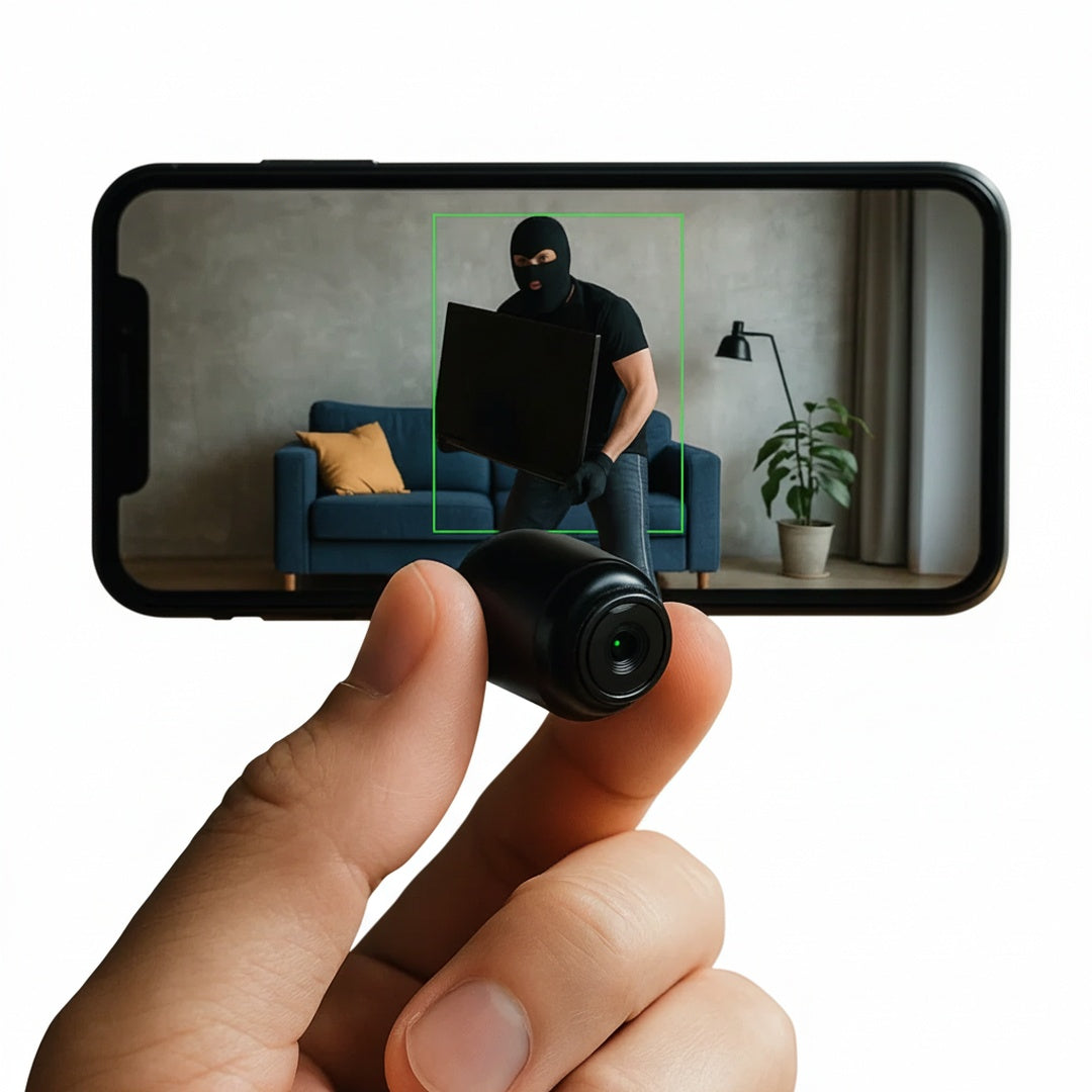 Mini Kamera WiFi do Monitoringu z Noktowizorem i Wykrywaniem Ruchu