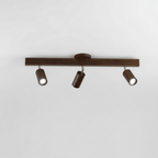 Lampa Sufitowa Minimalistyczna z Drewna Litego - Ciepłe światło