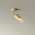 Lampa Sufitowa Minimalistyczna z Drewna Litego - Ciepłe światło