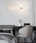 Minimalistyczna Lampa Ścienna LED ze Światłem Pośrednim - 10