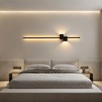 Minimalistyczna Lampa Ścienna LED ze Światłem Pośrednim - 3