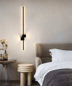 Minimalistyczna Lampa Ścienna LED ze Światłem Pośrednim - 9