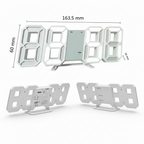 Zegar Ścienny LED 3D Cyfrowy Nowoczesny - 7
