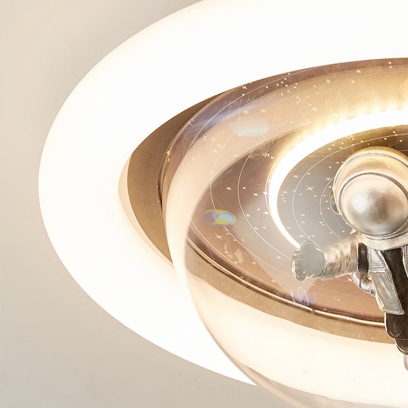 Lampa Sufitowa LED z Astronautą do Pokoju Dziecięcego - 5