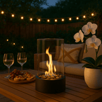Tafelhaard Bioethanol Scandinavisch Design z Szklanym Kloszem - 3