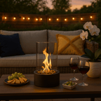 Tafelhaard Bioethanol Scandinavisch Design z Szklanym Kloszem - 4