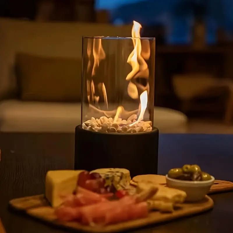 Tafelhaard Bioethanol Scandinavisch Design z Szklanym Kloszem - 8