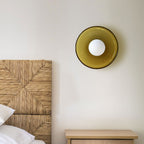 Lampa Sufitowa Szklany Dysk Matowy Mrożony Klosz G9 - 8