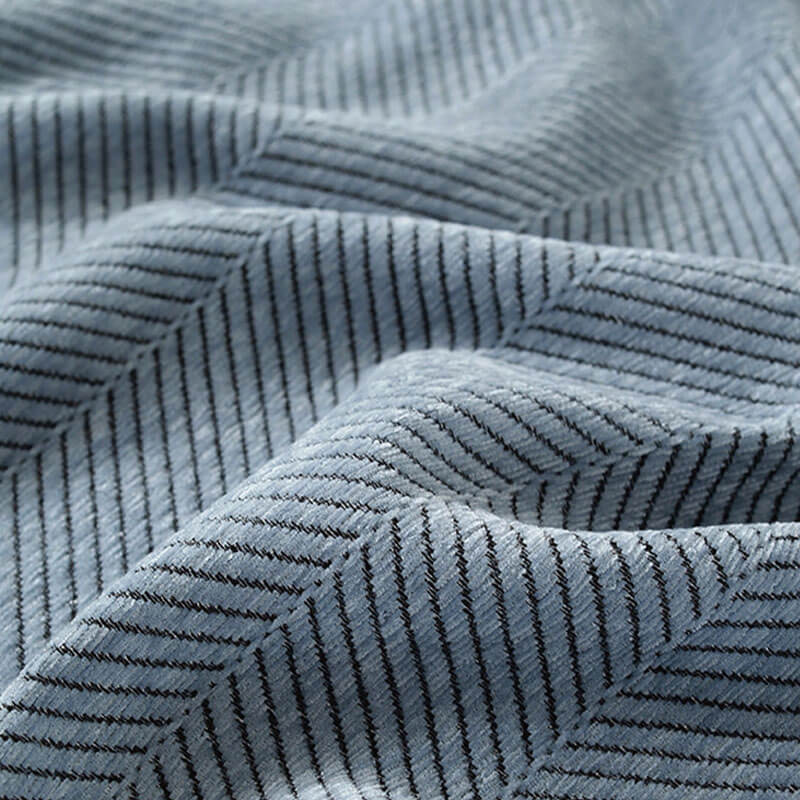 Narzuta na Kanapę z Frędzlami w Jodełkę Chenille - 5