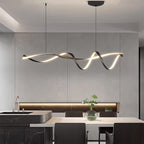 Lampa Wisząca Liniowa Skandynawska nad Stół - 6