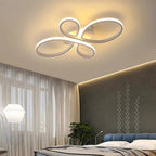 Nowoczesna Lampa Sufitowa LED z Falistymi Pierścieniami - 6