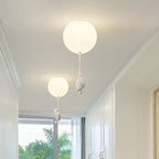 Nowoczesna Lampa Sufitowa LED z Misiem na Balonie - 11