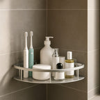 Organizer Prysznicowy Aluminiowy Samoprzylepny z Haczykiem - 8