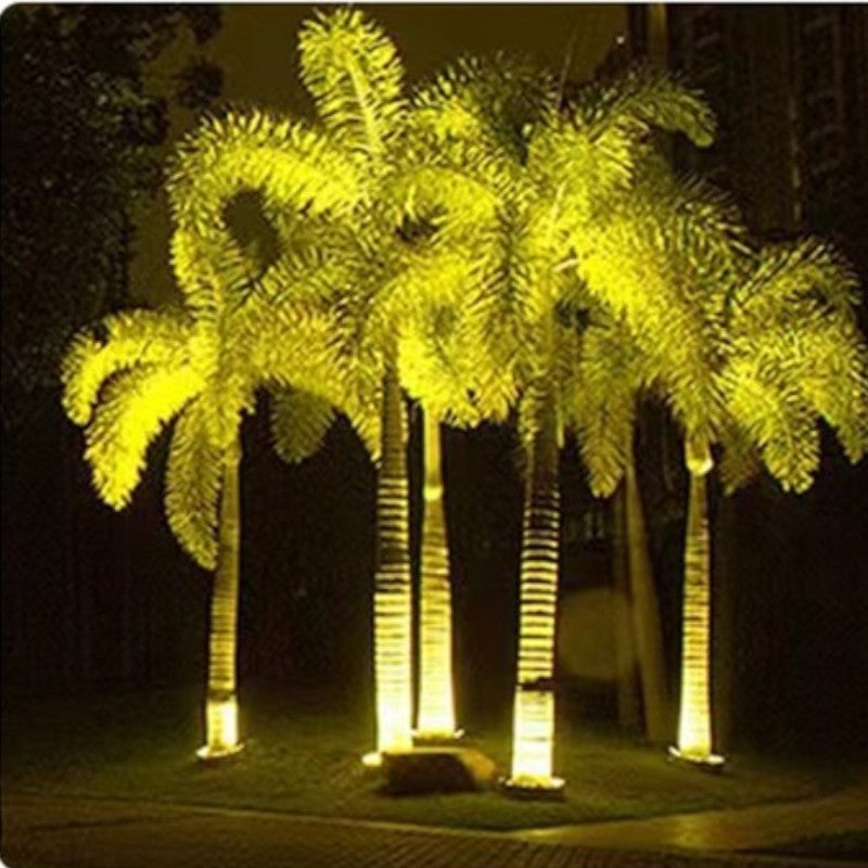 Lampa Ogrodowa LED do Podstawy Drzewa z Aluminium i Szkła - 10