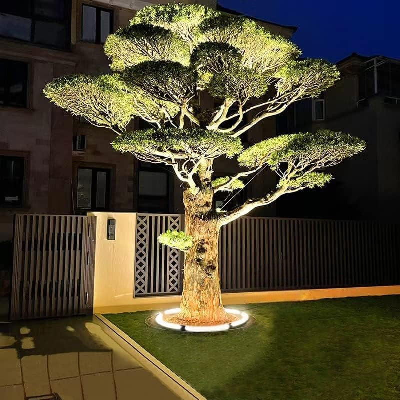 Lampa Ogrodowa LED do Podstawy Drzewa z Aluminium i Szkła - 2