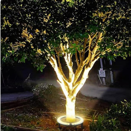 Lampa Ogrodowa LED do Podstawy Drzewa z Aluminium i Szkła - 5