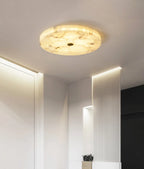 Lampa Sufitowa Art Deco z Kloszem z Alabastru - 11