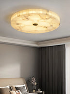Lampa Sufitowa Art Deco z Kloszem z Alabastru - 16