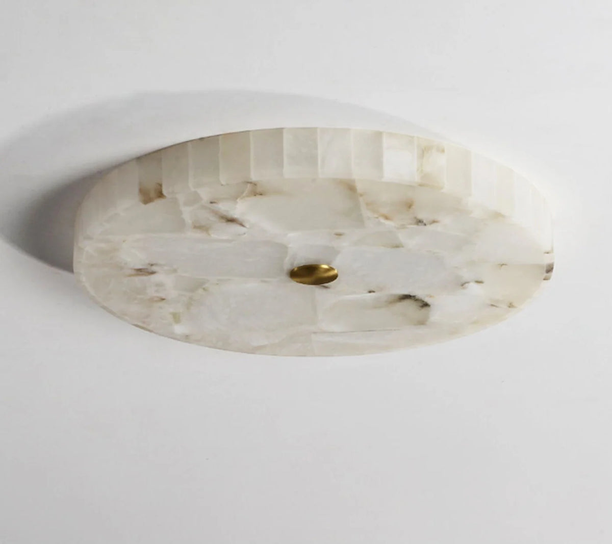 Lampa Sufitowa Art Deco z Kloszem z Alabastru - 24