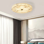 Lampa Sufitowa Art Deco z Kloszem z Alabastru - 4