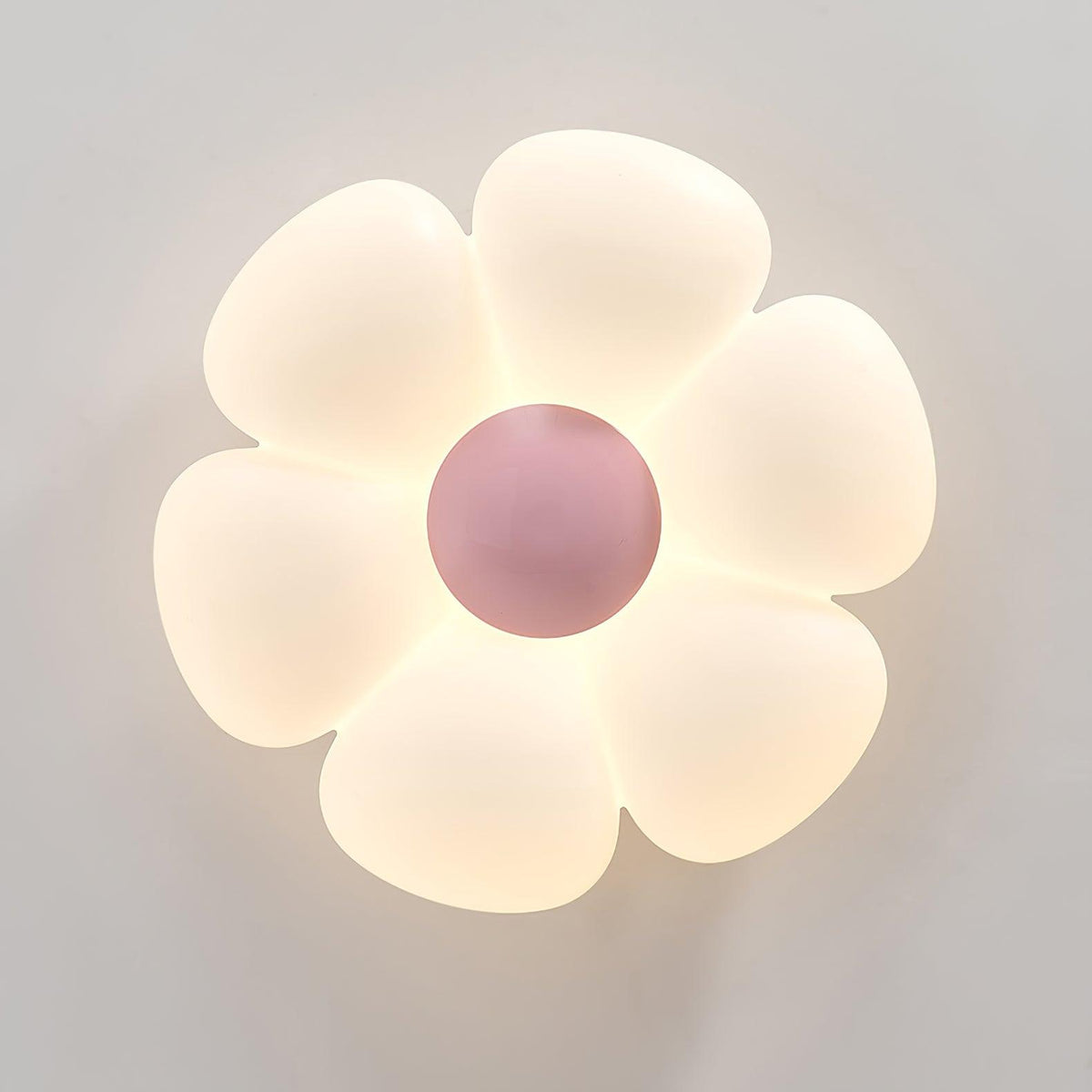 Lampa Sufitowa Kwiat z Sześcioma Płatkami LED Skandynawska - 19