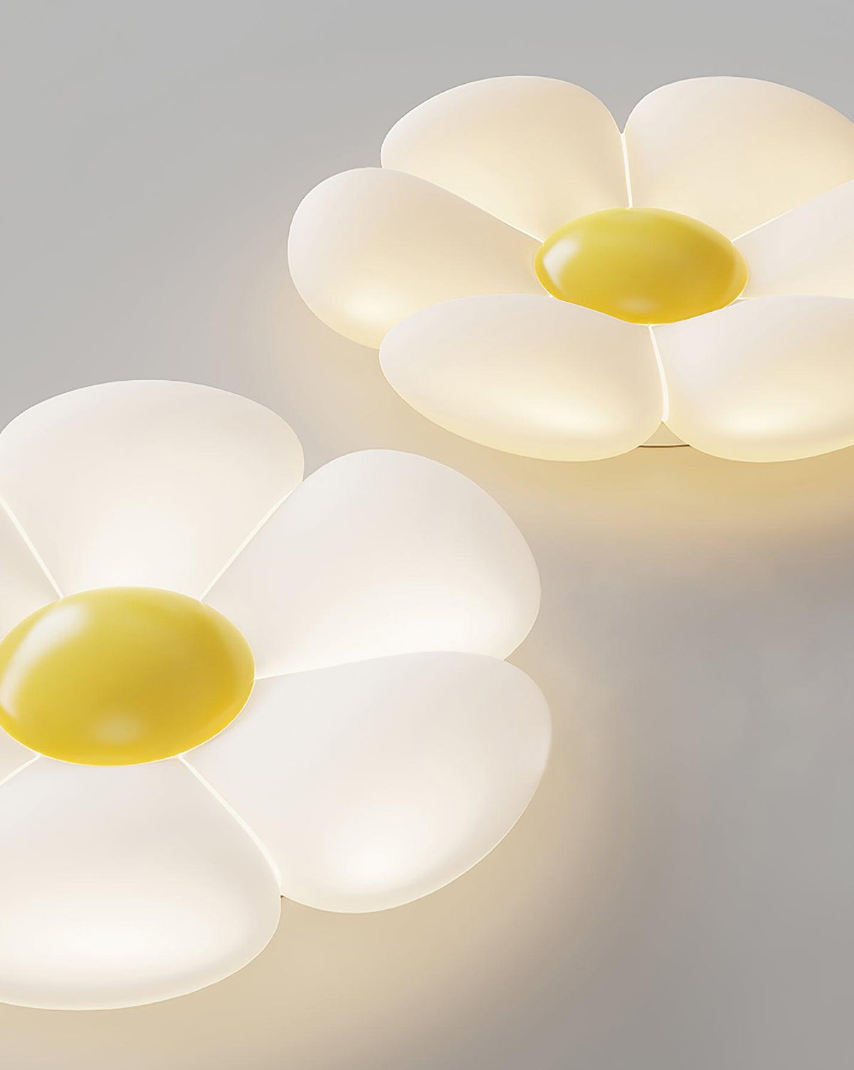 Lampa Sufitowa Kwiat z Sześcioma Płatkami LED Skandynawska - 25