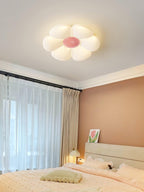 Lampa Sufitowa Kwiat z Sześcioma Płatkami LED Skandynawska - 8