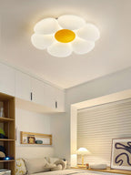 Lampa Sufitowa Kwiat z Sześcioma Płatkami LED Skandynawska - 10