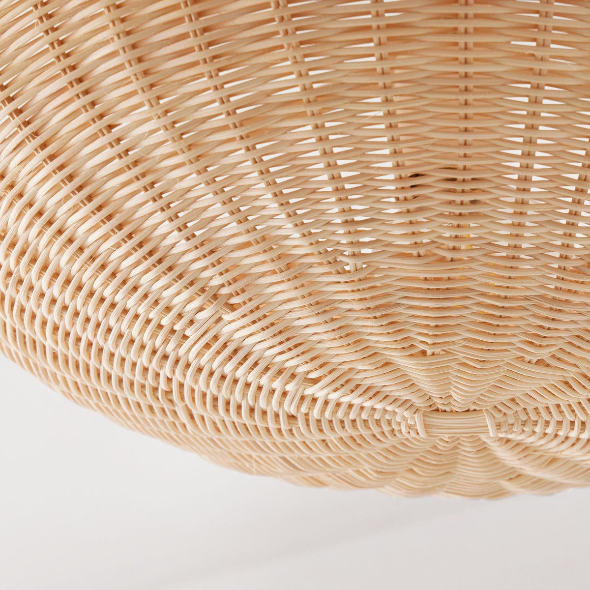 Lampa Sufitowa Boho z Plecionym Rattanowym Kloszem - 18