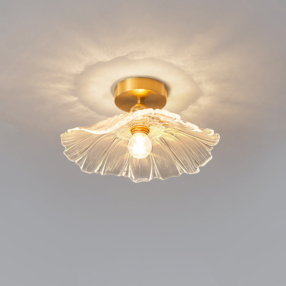 Lampa Sufitowa Bohemian ze Szklanym Kloszem w Kształcie Kwiatu - 10