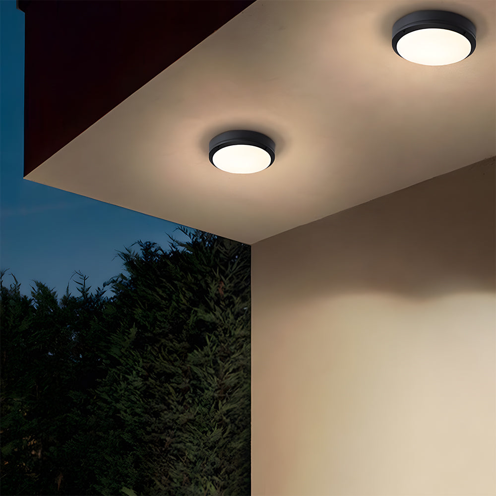 Lampa Sufitowa Zewnętrzna Minimalistyczna z Certyfikatem IP65 - 10