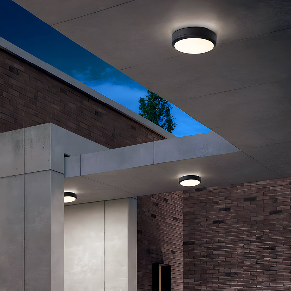 Lampa Sufitowa Zewnętrzna Minimalistyczna z Certyfikatem IP65 - 11
