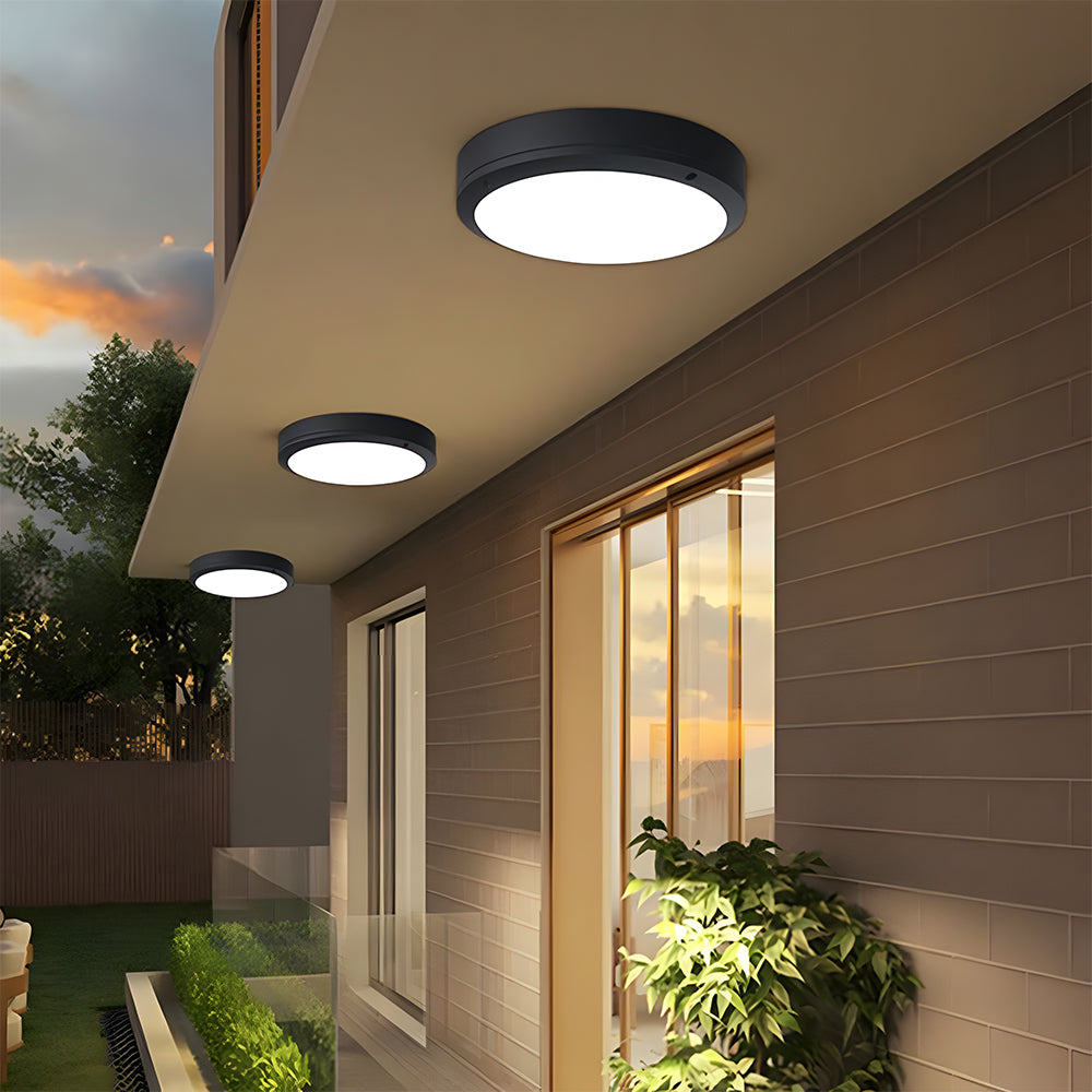 Lampa Sufitowa Zewnętrzna Minimalistyczna z Certyfikatem IP65 - 15