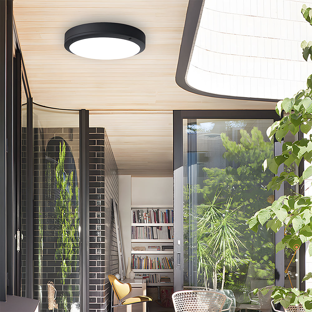 Lampa Sufitowa Zewnętrzna Minimalistyczna z Certyfikatem IP65 - 6