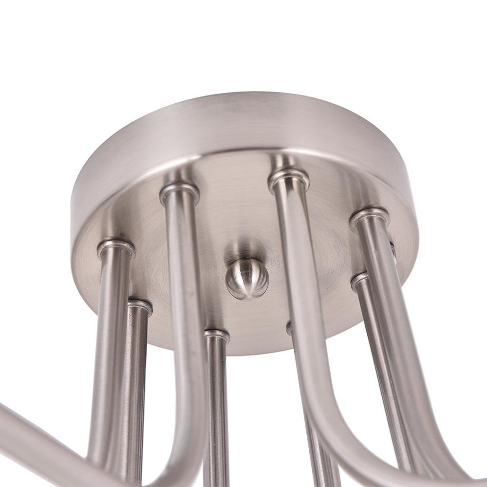 Lampa Sufitowa Sputnik Industrialna z 8 Punktami Świetlnymi - 10