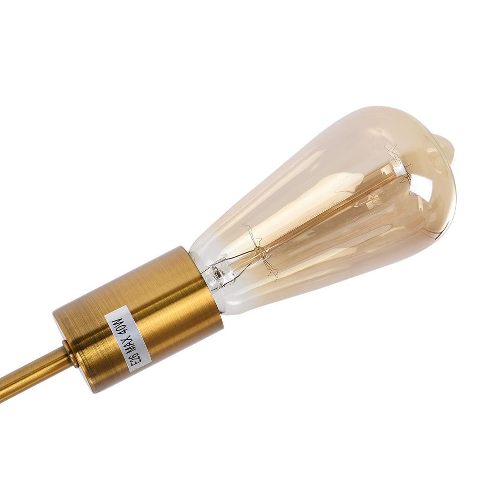 Lampa Sufitowa Sputnik Industrialna z 8 Punktami Świetlnymi - 14