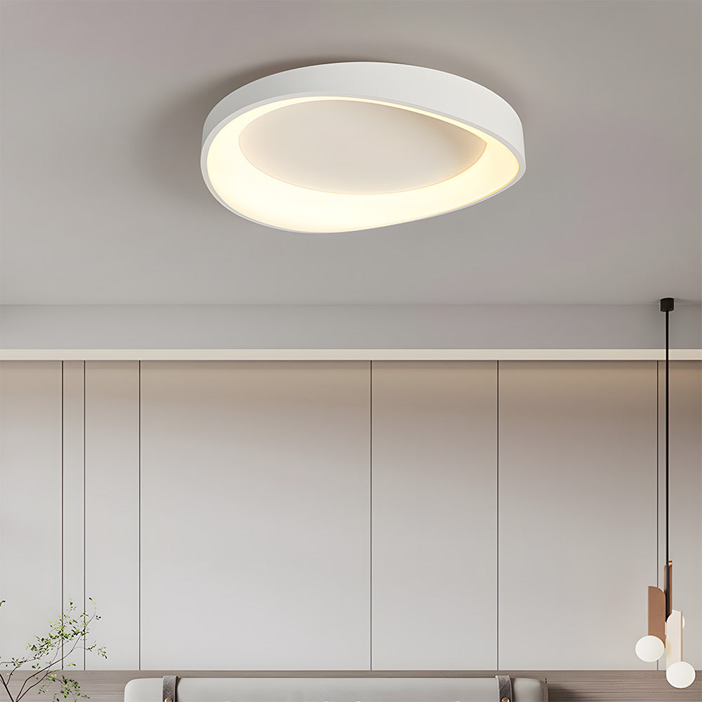 Lampa Sufitowa LED Okrągła Minimalistyczna z Trzema Barwami Światła