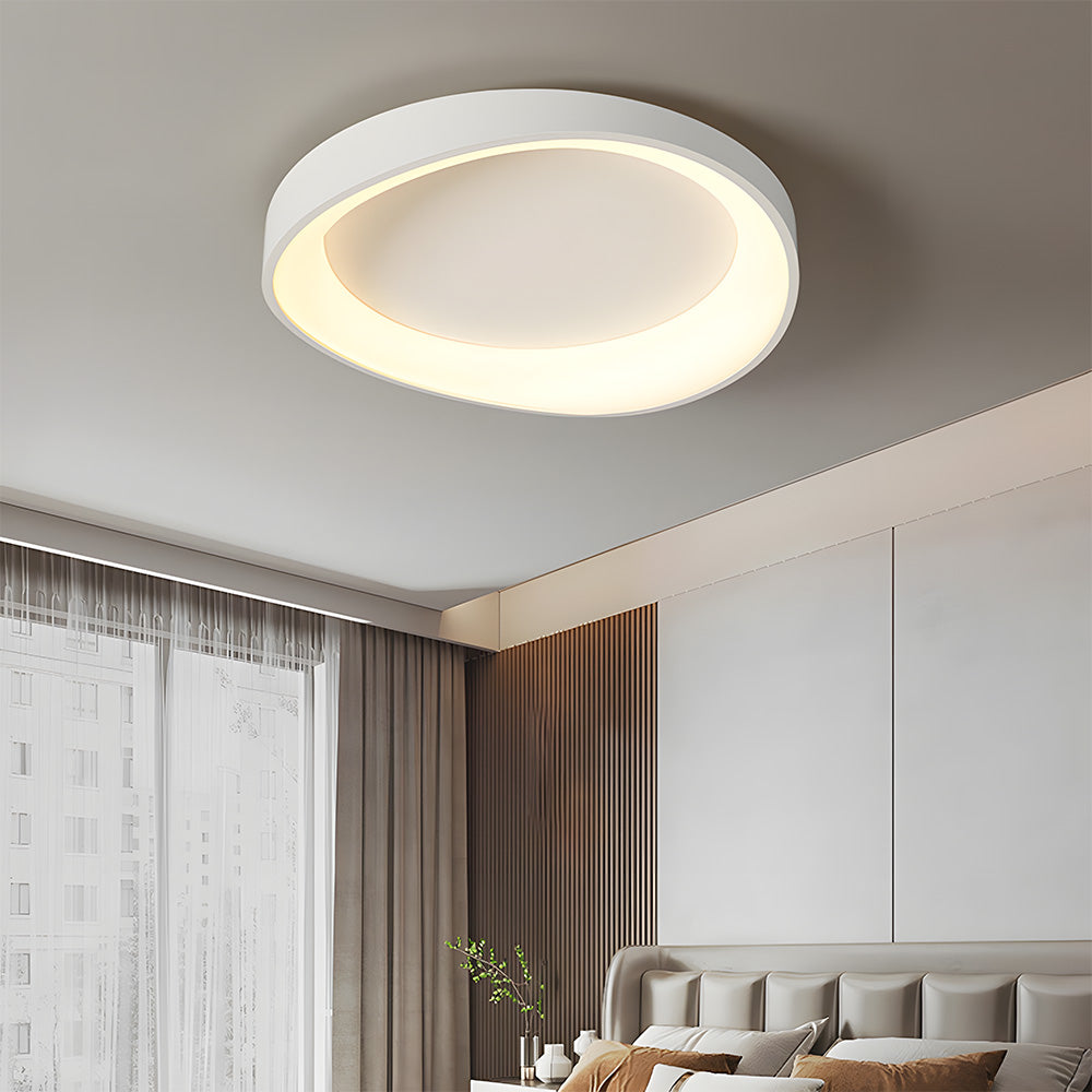 Lampa Sufitowa LED Okrągła Minimalistyczna z Trzema Barwami Światła