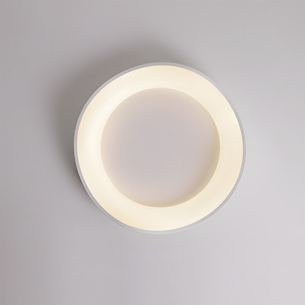 Lampa Sufitowa LED Okrągła Minimalistyczna z Trzema Barwami Światła - 4