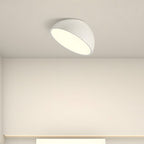 Lampa Sufitowa Minimalistyczna z Okrągłym Kloszem - Biały