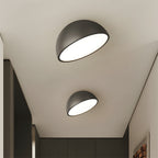 Lampa Sufitowa Minimalistyczna z Okrągłym Kloszem - 3
