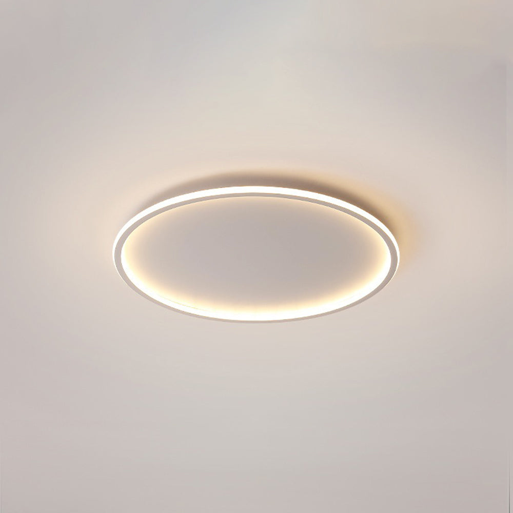 Lampa Sufitowa Okrągła Minimalistyczna z Wbudowanym LED - 8