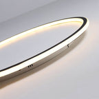 Lampa Sufitowa Okrągła Minimalistyczna z Wbudowanym LED - 13