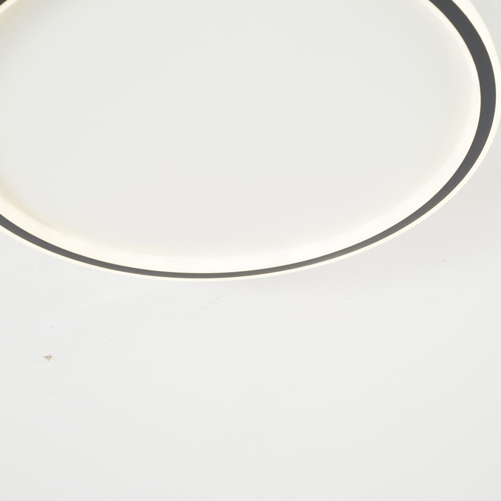 Lampa Sufitowa Okrągła Minimalistyczna z Wbudowanym LED - 16