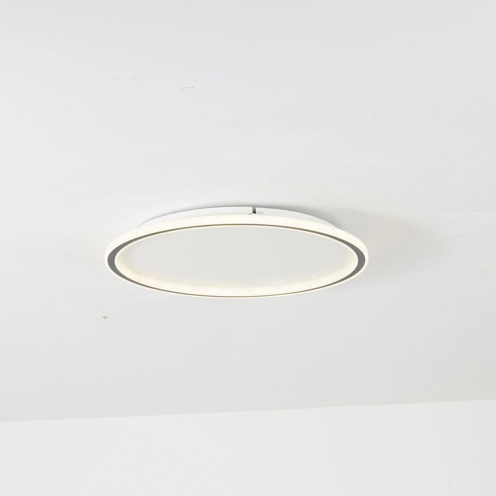 Lampa Sufitowa Okrągła Minimalistyczna z Wbudowanym LED - 6